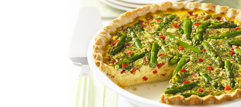 Quiche aux asperges